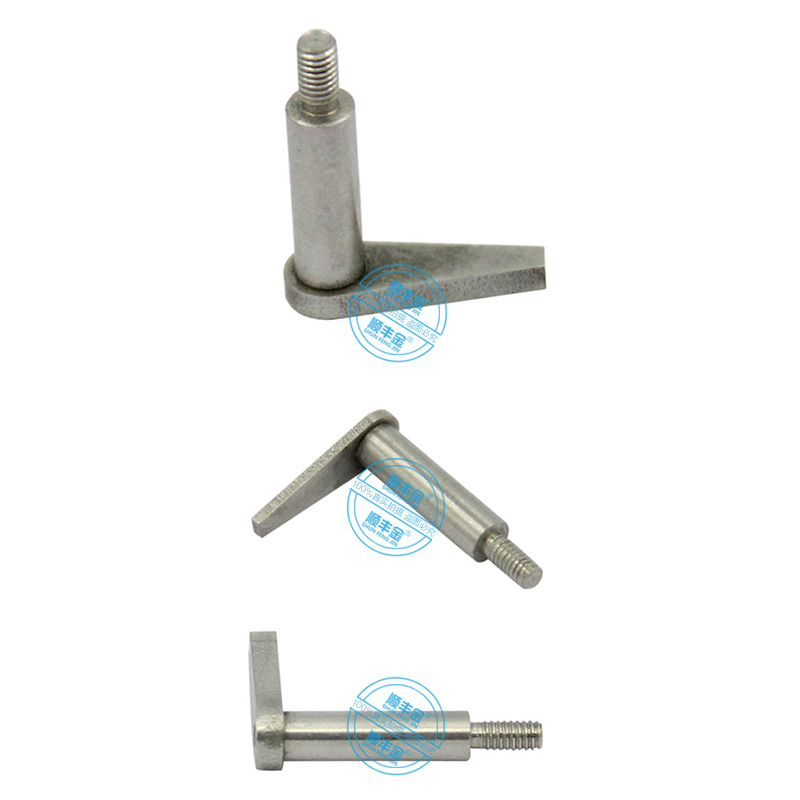 异型盘形平底测头百千分表测针长15mm厚0.5/1.0/2.0直径L型测头