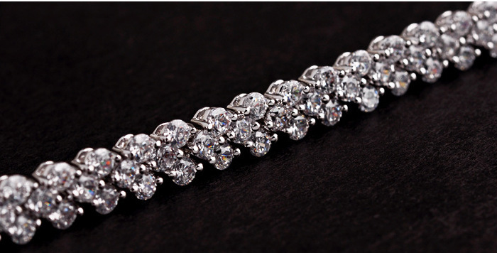 Bracelet femme zircon cristal - Ref 3425679 Image 11