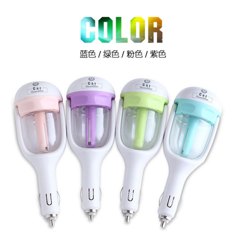 車載迷你香薰加濕器 空氣加濕器車充直插汽車加濕噴霧器SH-3008