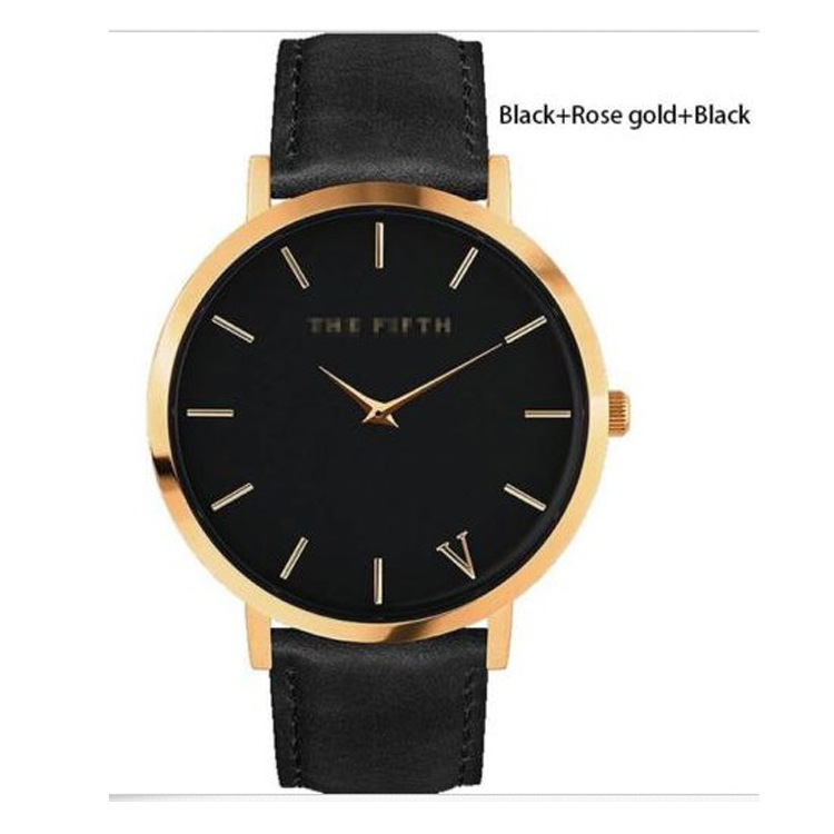 2017外贸简约时尚超薄女士车线皮带女士皮带手表 手表 727