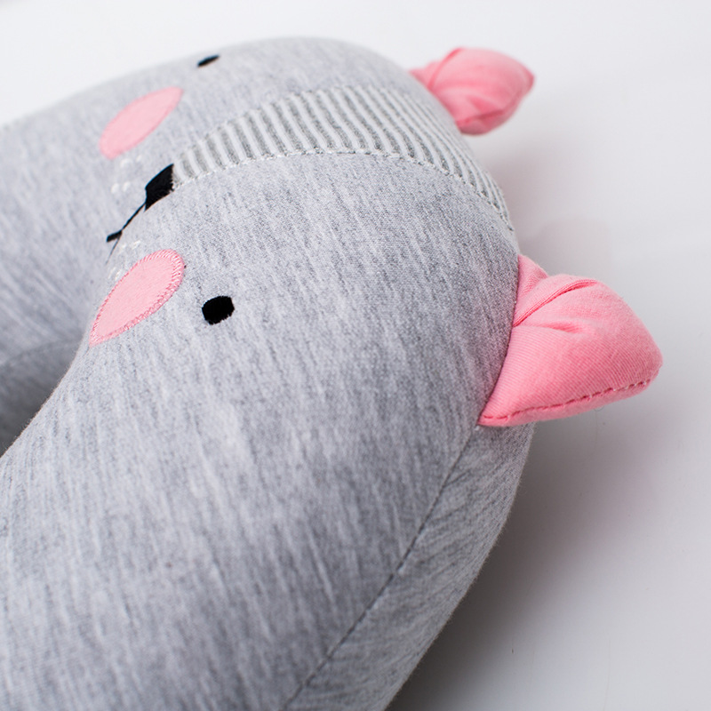 2020新款绣花颈枕U型枕办公室旅行泡沫睡眠便携枕批发厂家定制详情图9