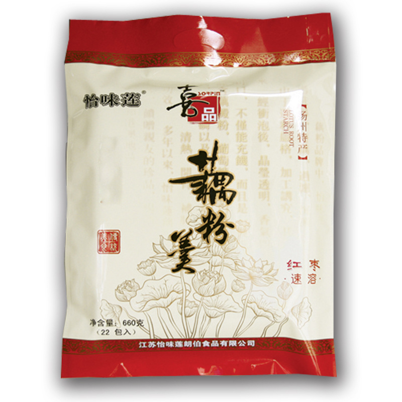 660g Evlan Jiangsu Yangzhou specialty Jujube Instant Lotus root starch Clearance Special Offer Manufactor Direct selling