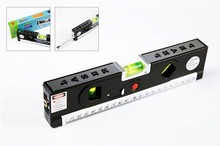 带磁多用红外线激光水平仪打线器2线1点投线仪带1.5米卷尺