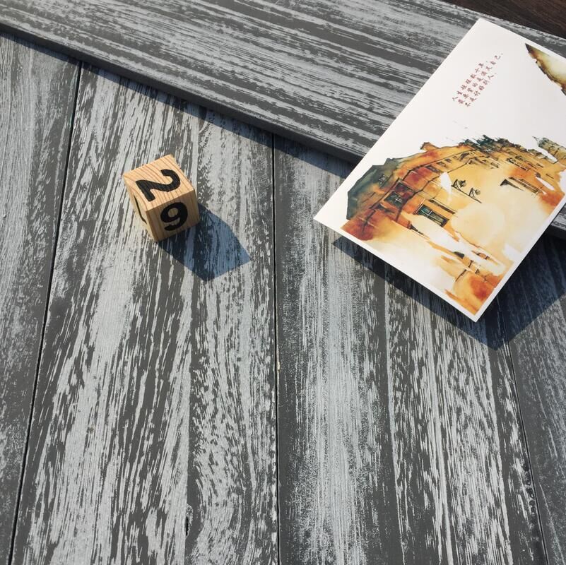 Taobao fotografía apoyos estudio decoración de fondo tablero de madera Retro apenado tablero de fondo