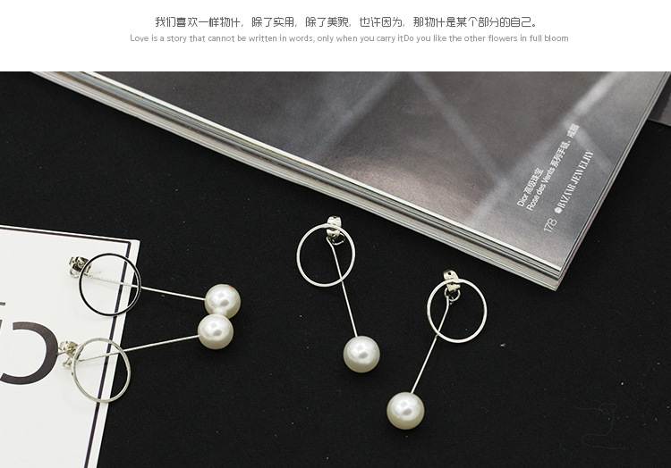 Long Stud Earrings And Earrings display picture 3