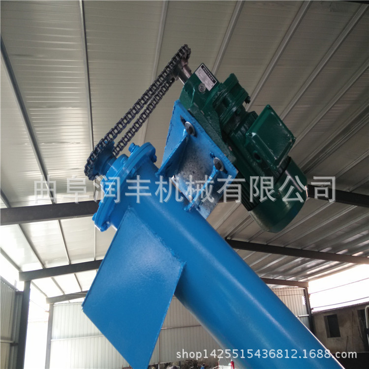 沙子上料提升机 石子送料提升机 螺旋提升机