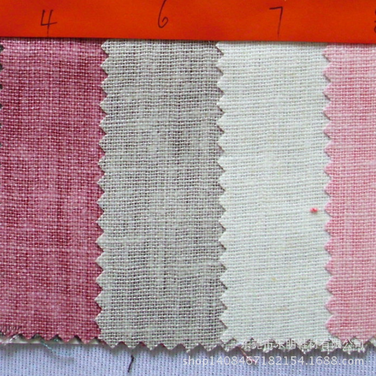 FB017双滑竹节麻布36*33工艺品鞋材箱包布料