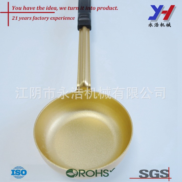 工厂定制OEM金属镀金汤匙