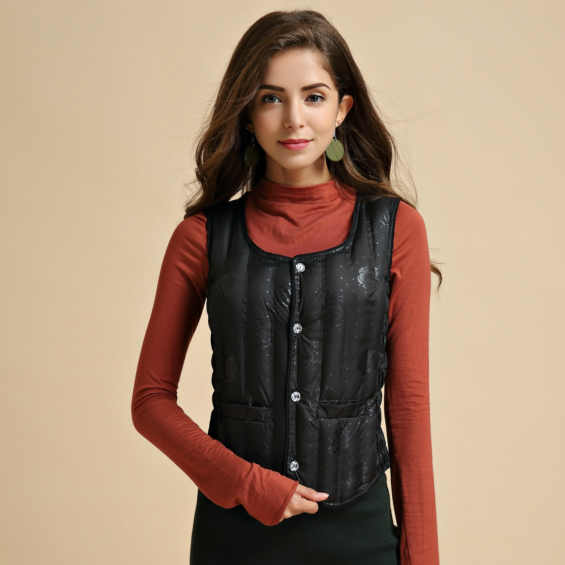 Gilet femme en Nylon - Ref 3434877 Image 4