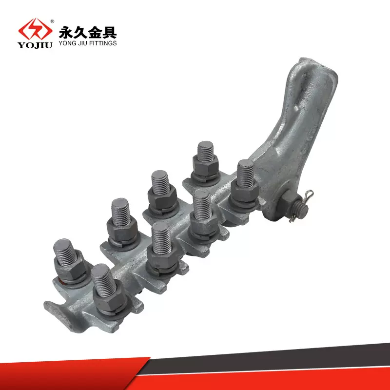 耐张线夹NLD-1-2-3-4 螺栓型热镀锌线路铁附件 永久电力金具