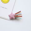 Children's rainbow hair accessory, cute fresh hairgrip