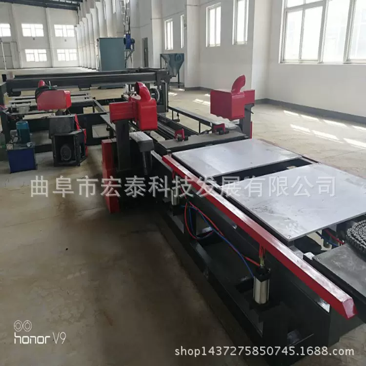 全自动数控硫氧镁板锯边机 石膏板四边切割锯 毛料板四边切割锯