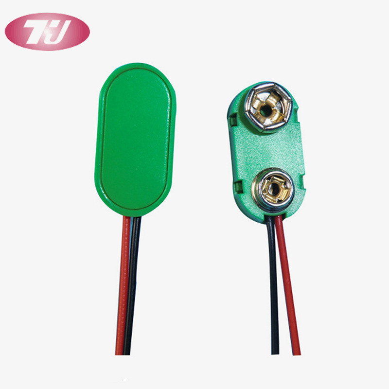 厂家直销 优质2032电池扣 9v电池扣硬扣IB型加工 150mm铜扣电池扣