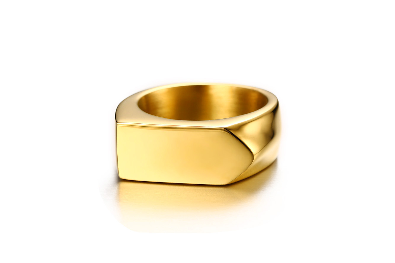 Fashion Geometric Stainless Steel Rings Plating Stainless Steel Rings