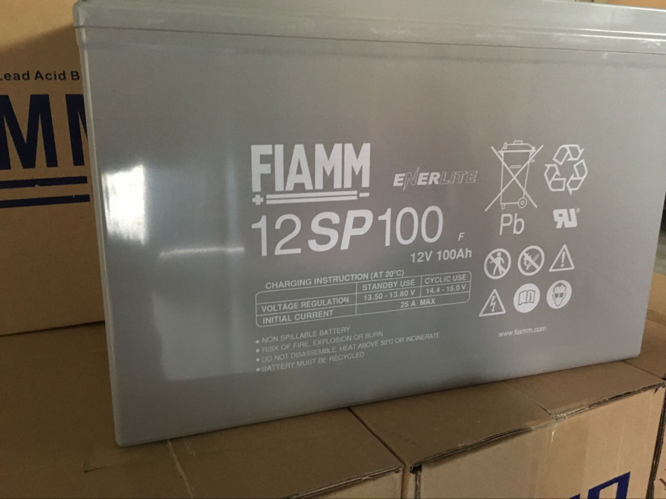 FIAMM非凡蓄电池12SP100/12V100AH 直流屏蓄电池、ups蓄电池