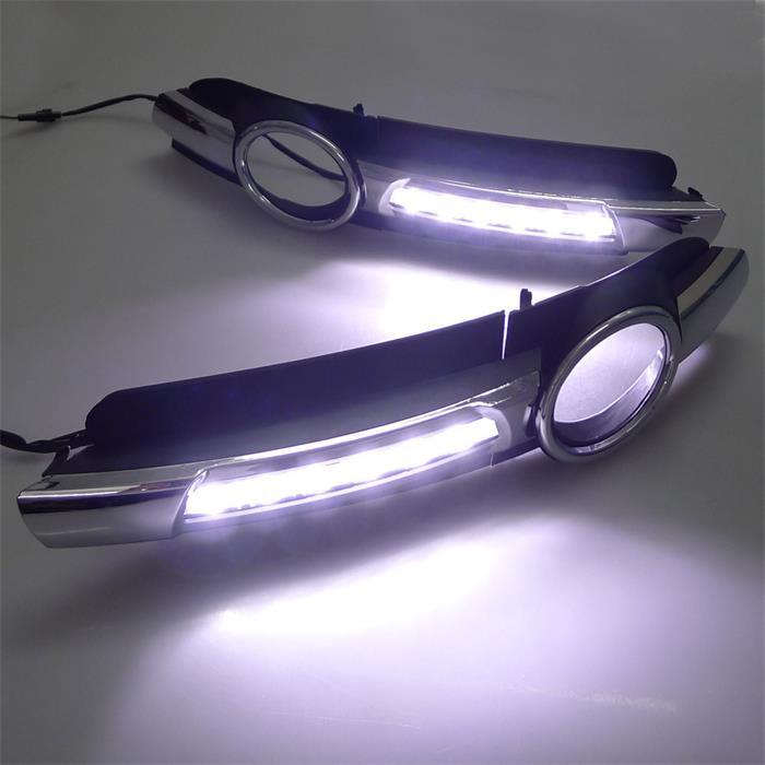 Adecuado para Audi A6L Luz de marcha diurna LED Luz de marcha diurna Audi A6L de 05 a 08