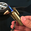 Bullet model Pendant Sander Fire Stone straight lighter creative personality Novelty metal inflatable lighter lighter