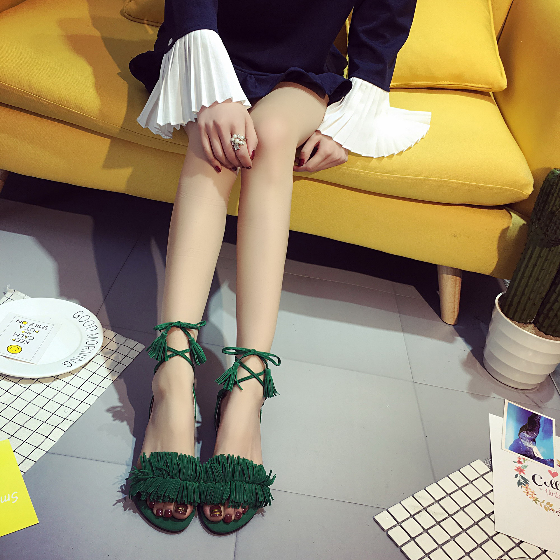 Chaussures été pour femme en Caoutchouc - Ref 3345427 Image 20