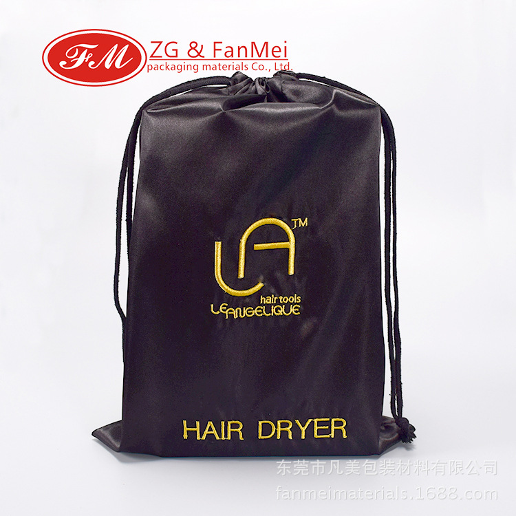 专业厂家定做 190T 210D涤纶 无纺布束口袋 涤纶拉绳袋 抽绳袋