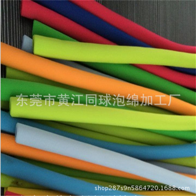 来样定做 nbr衣架防滑海绵管 表面打磨异形山地车刹车泡棉把套