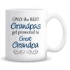 Only the best series Grandma Ceramic Coffee Mark Cup Grandpa Papa Dad