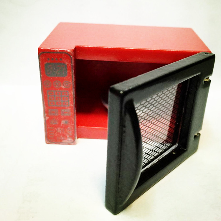 dollhouse miniaturesʳ��diyģ�ͷ���������� ����ҵ���΢��¯