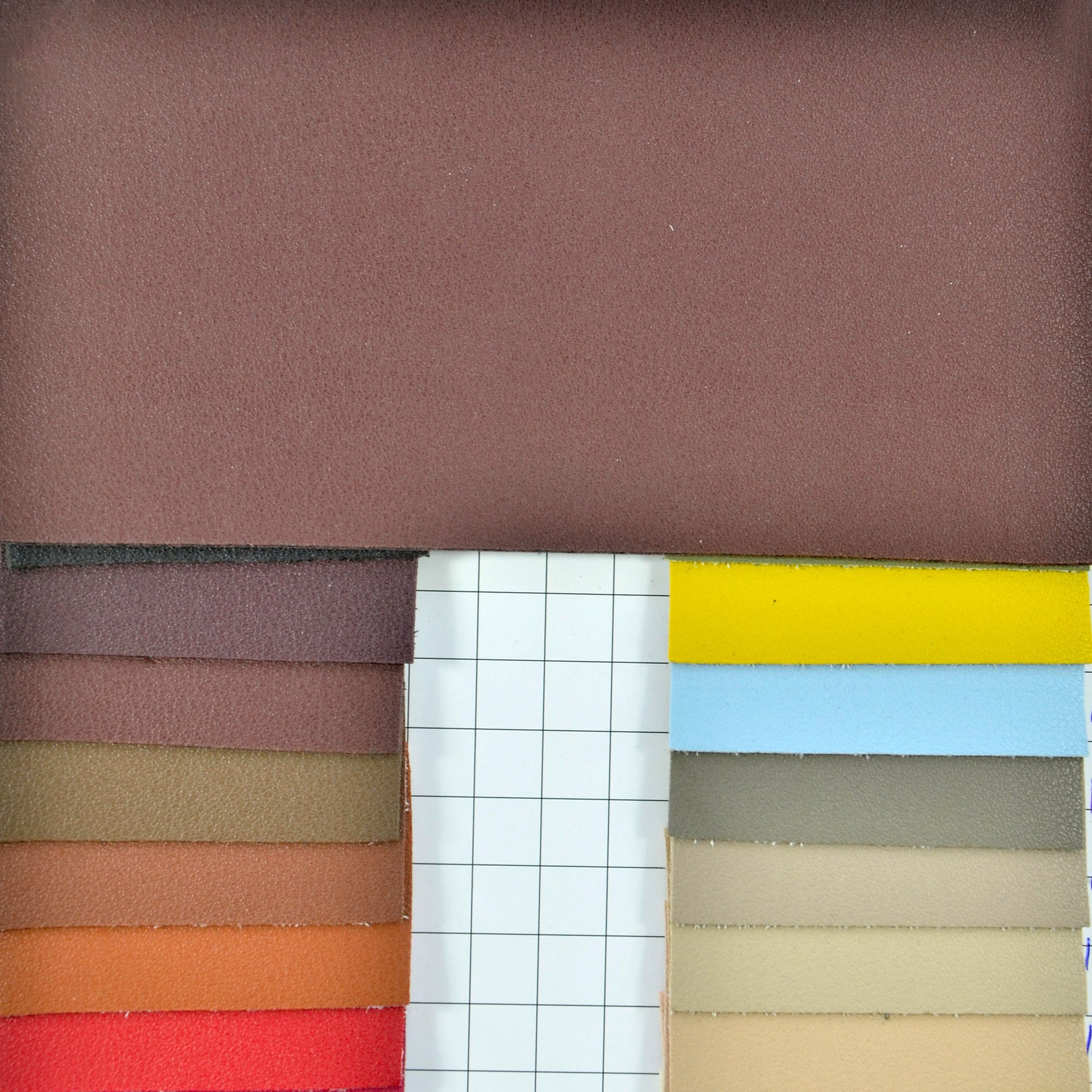 鼎茂皮革PVC压花皮革羊仔纹双面革箱包包装合成人造革厂DM-1192