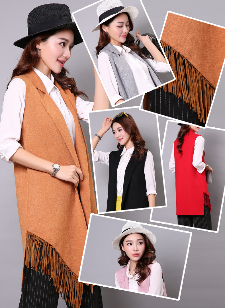 Gilet femme HIRONDELLE CHRYSALIDE en Tricot - Ref 3318273 Image 7