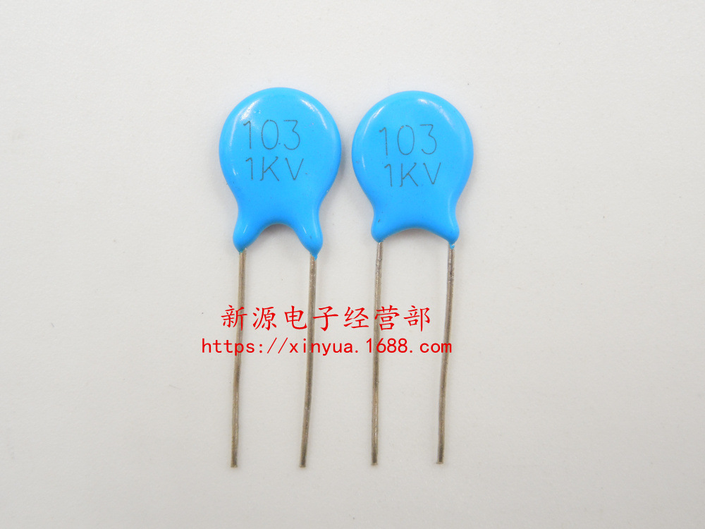 高压瓷片电容 1KV103 1000V 瓷片电容 陶瓷电容 1KV 103 0.01UF