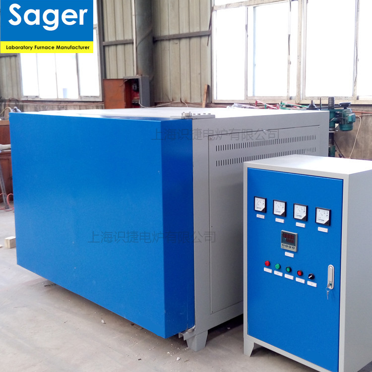 1660度硅钼棒二氧化硅烧结炉隔热罩测试炉特种玻璃融化可倾倒电炉