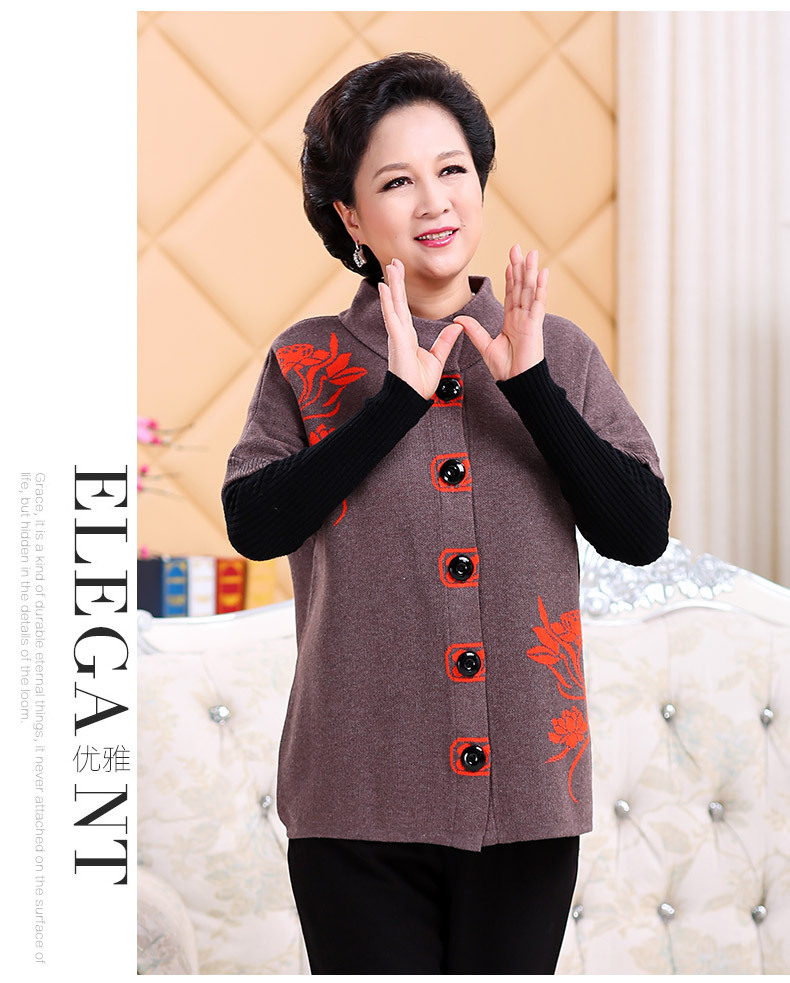 Gilet femme FU YUNLAI en Cachemire - Ref 3318008 Image 23