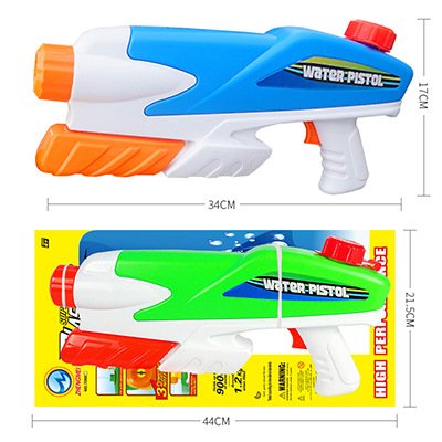 Yimei nueva pistola de agua de presión directa de alta presión playa para niños serie de juguetes al aire libre gran rango de almacenamiento de agua Festival de salpicaduras de agua larga