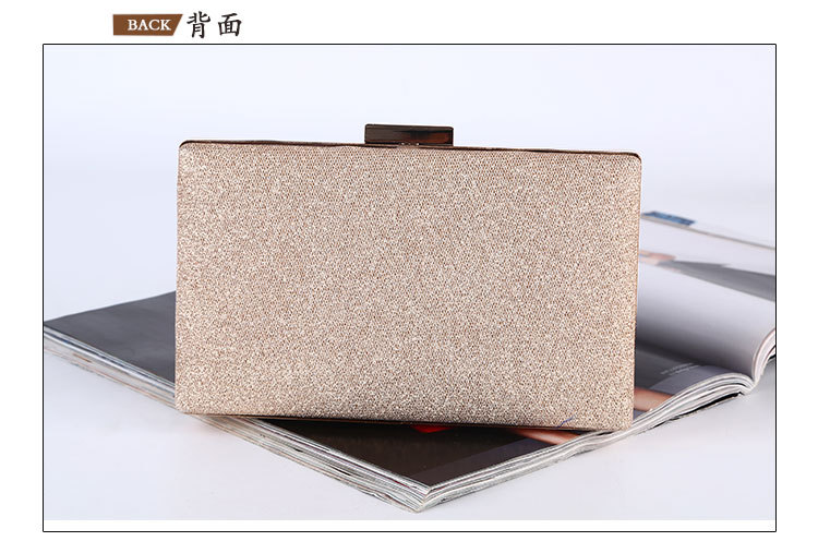 Flower Dinner Bag Hand-inlaid Flower Evening Bag Small Square Bag Clutch display picture 3