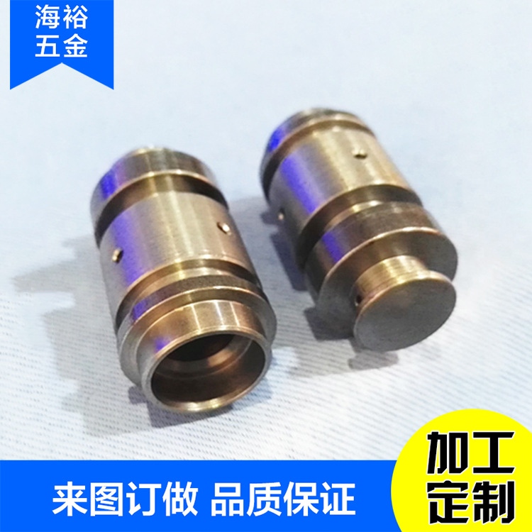 数控走心机加工  非标连接柱  定位销柱  间隔连接螺丝柱