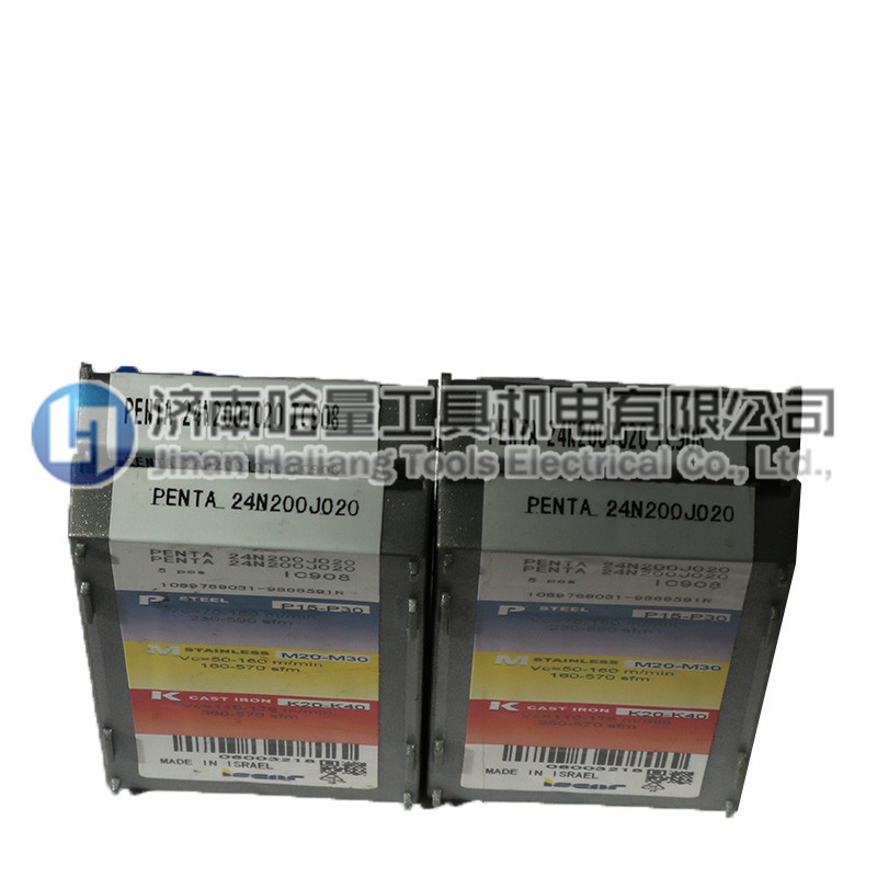 原装正品伊斯卡伊斯卡刀片PENTA24N050J004 IC1008铣削数控刀具