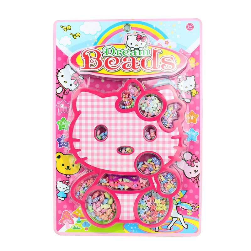 可爱串珠套装 儿童益智玩具 DIY饰品|ms