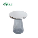 麦古 Современный и минималистичный дизайнерский круглый стеклянный диван