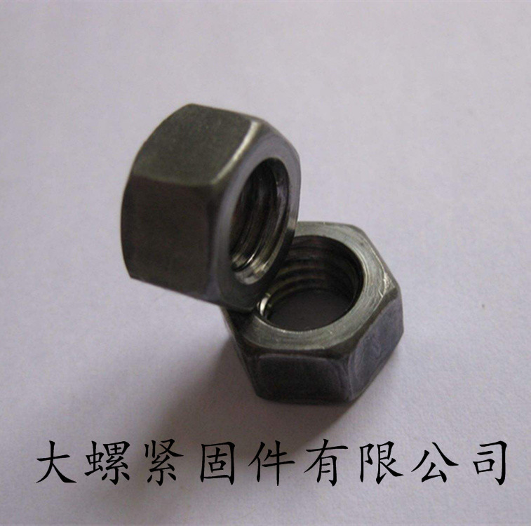 专业生产国标螺母 国标加厚型六角螺母 特厚螺母 国标丝牙不滑丝
