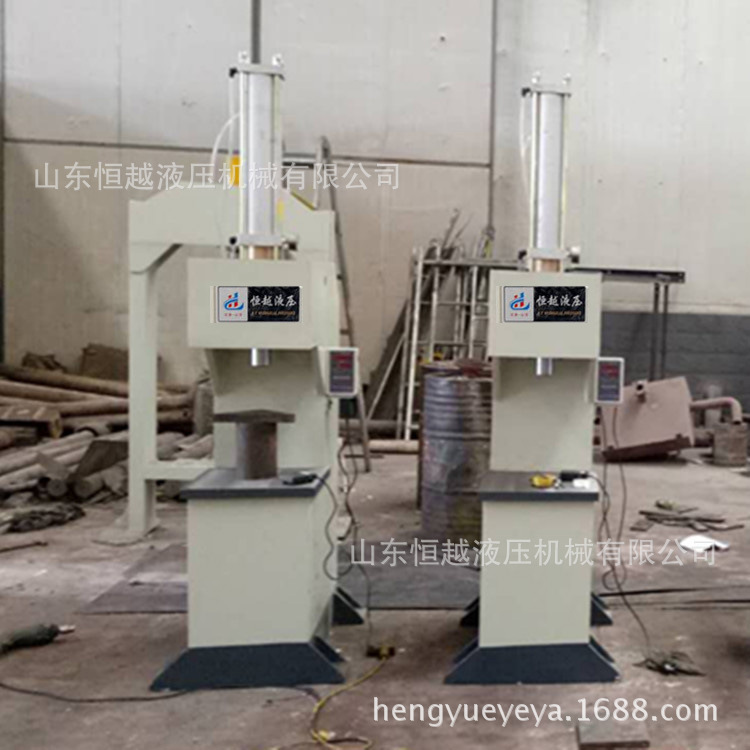 厂家定制单柱油压机 5吨小型单臂气动液冲床 气缸增压机