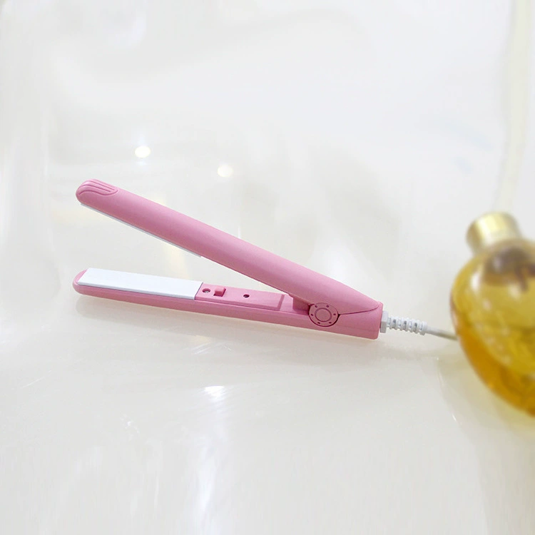Мини-выпрямитель для волос, керамическая щипцы для завивки и завивки волос двойного назначения, не повреждает волосы, воздушная челка, завивка, щипцы для завивки артефактов, выпрямление шины