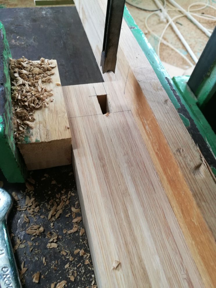 Bédane Menuisier,Jeu De 4 Bédanes Forets à Trou Carré, Bédanes Creux En Acier Outils De Menuiserie Set (1/4 -1/2 - 5/16 - 3/8 Pouces) 13 015