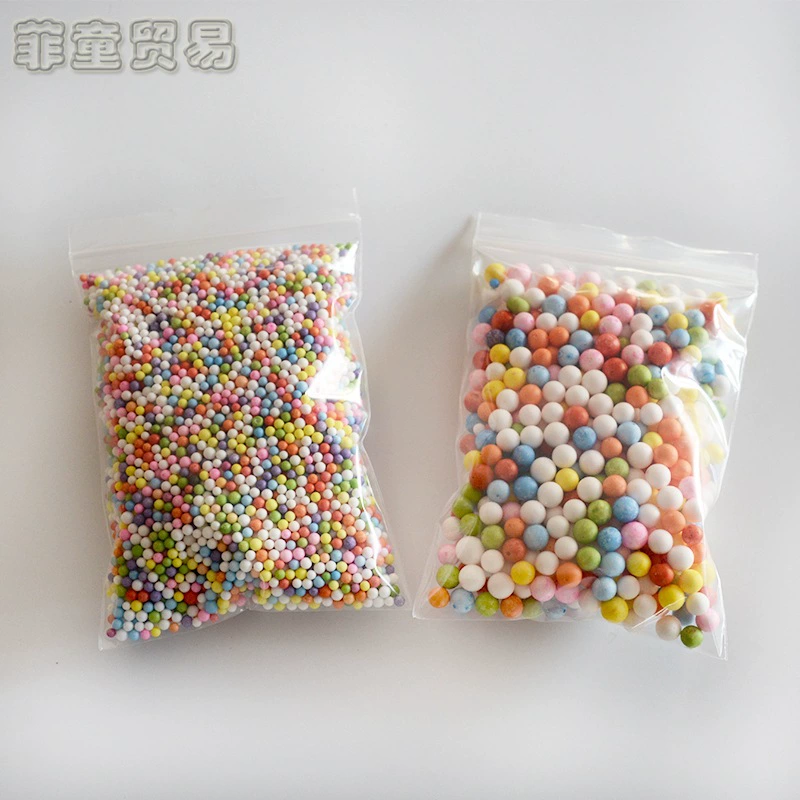 FBA Cross -Overseas Trade Color Foam Granules EPS Pauli Dragon Foam Swanted Doll Filling Material 8*12