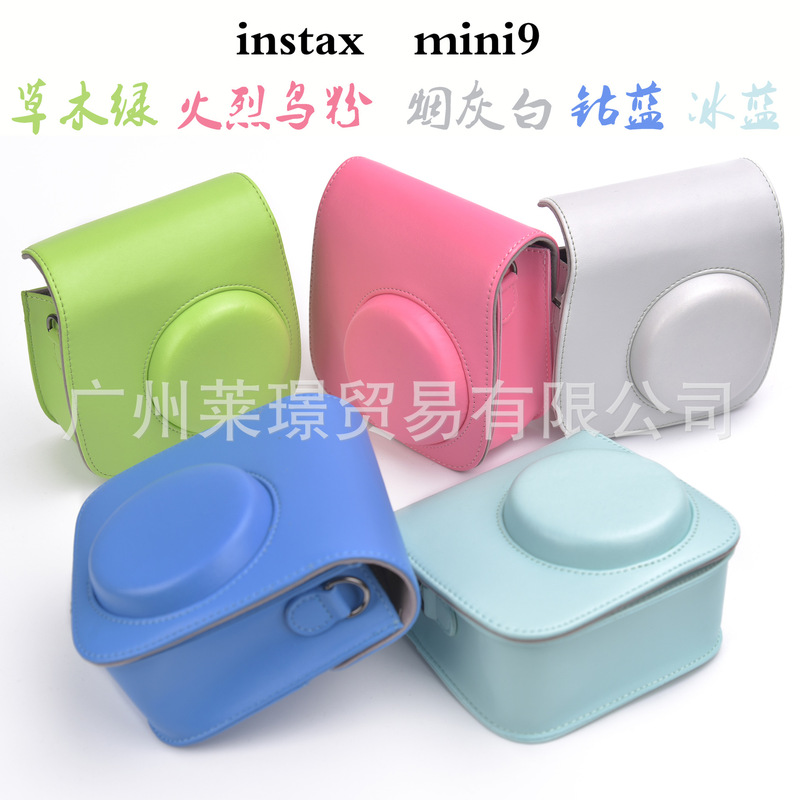 Factory New Amazon hot sale Fuji Clapper mini9 vintage camera bag leather cover leather bag