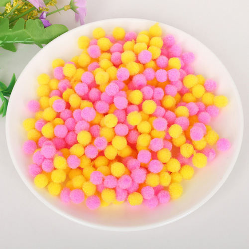300 plush balls diy mobile phone case decoration accessories earrings children's hair hoops jewelry handmade materials