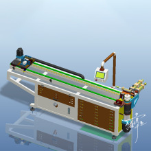 数控全自动箱包铝型材弯框机 万鑫伟业/WXWY全自动铝型材弯框机