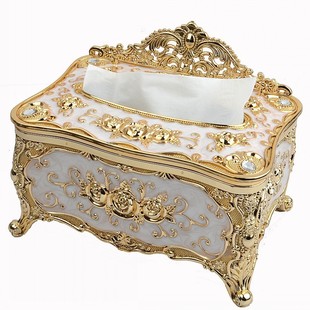 European tissue box living room napkin box car hotel tissue box Crown KTV wholesale a generation of micro-business