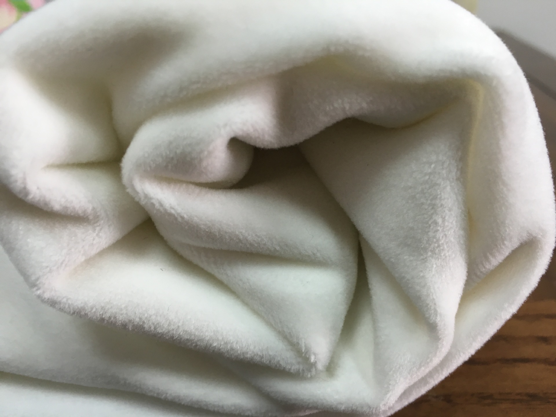 厂家现货 绒布 银狐绒  氨纶超柔 四面弹 短毛绒 氨纶水晶绒面料