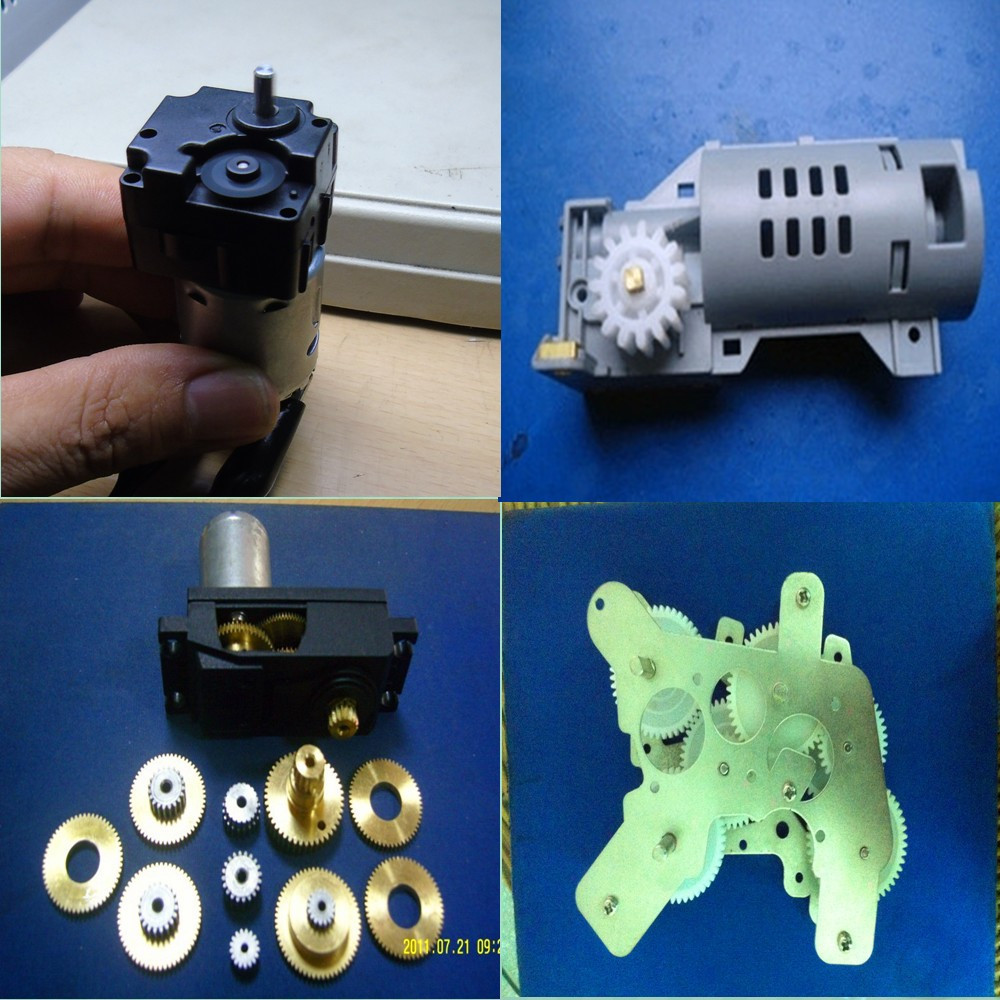 厂家开发设计加工塑胶减速牙箱 舵机牙箱 微型电机牙箱|ms
