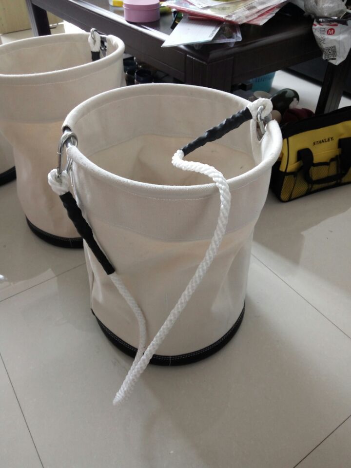 帆布桶包帆布零件桶包水桶包超强承重圆桶包提手帆布桶包
