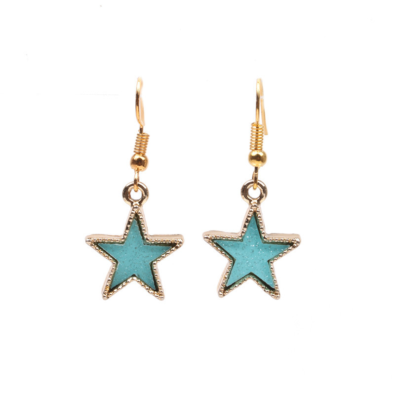 Pentagram Earrings Jewelry Wholesale Star Earrings display picture 15